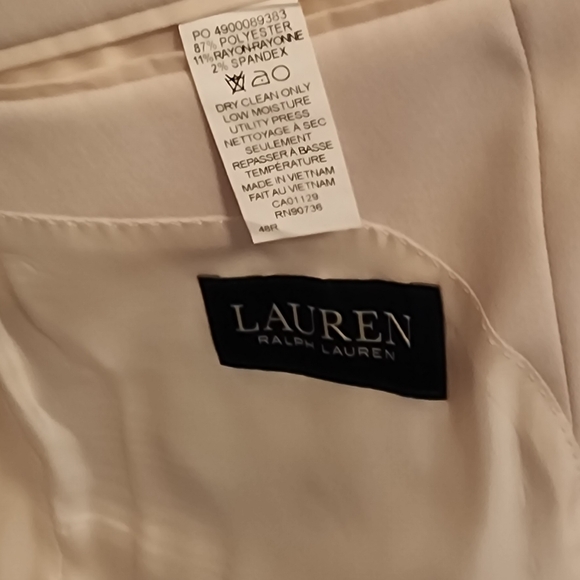 Ralph Lauren Cream Sports Coat - Picture 2 of 4